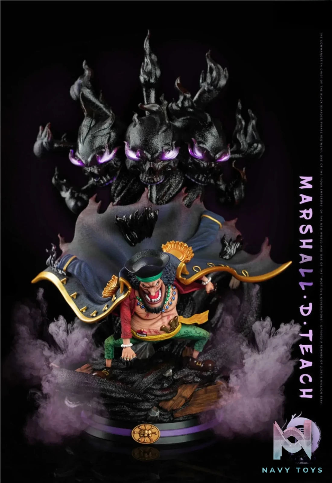 Long Hu Studio – One Piece Blackbeard Marshall D Teach