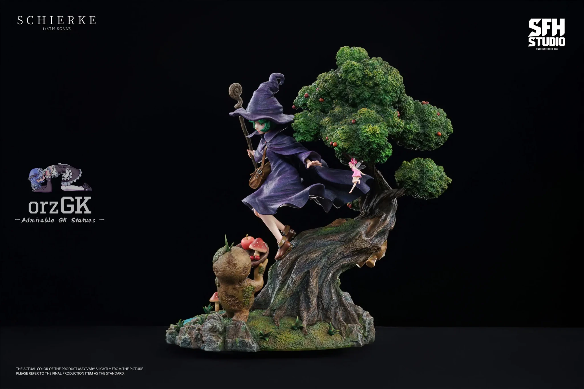 Schierke - Berserk- Swordsmen from Hell Studio resin statue Navy Toys anime figure