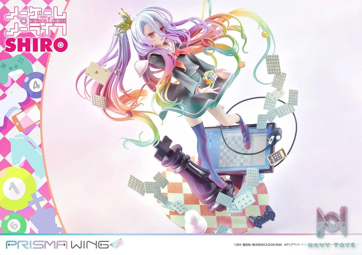 Prime 1 Studio & PRISMA WING Collection – NO GAME NO LIFE Shiro PWNGNL-01P (Licensed)