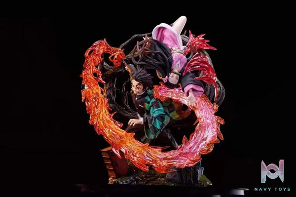 Kamado Tanjirou Nezuko - Scratch Studio resin statue scratch studio anime figure