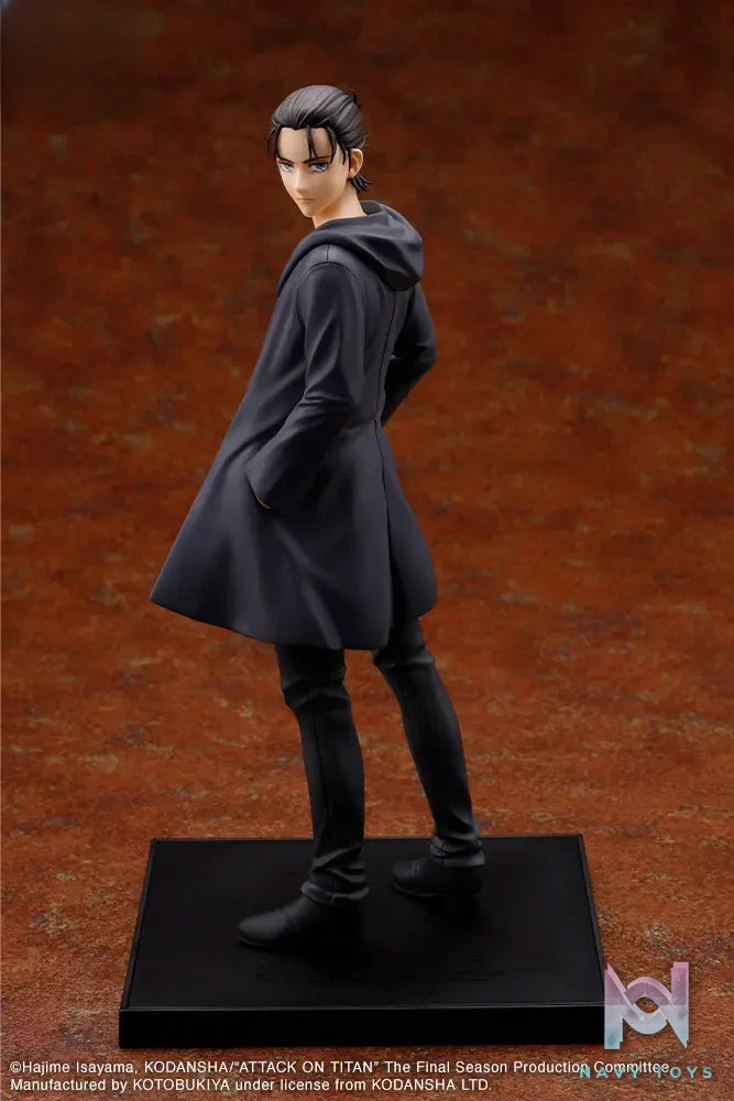 Kotobukiya – OSHI WORKS Attack on Titan The Final Season Eren Yeager The Final Season ver. Complete Figure (Licensed)