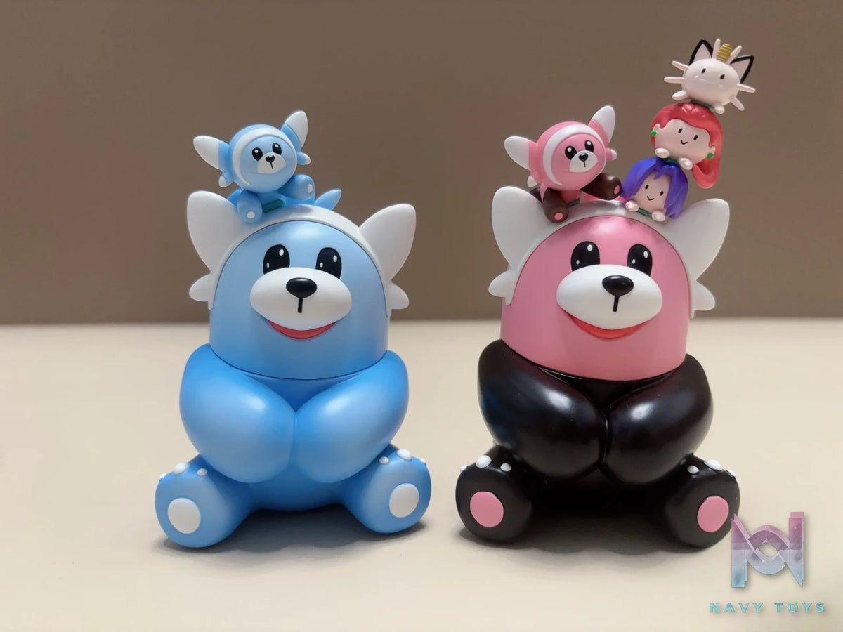 Rocket Team Studio – Pokémon 1/20 Stufful Evolution Line