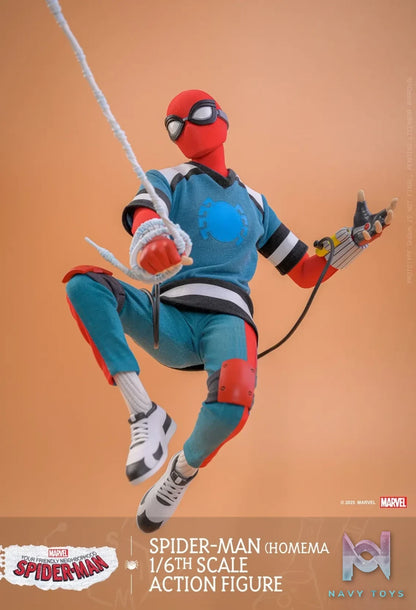 Hottoys & HONO Studio – Marvel Your Friendly Neighborhood Spider-Man (Homemade Suit) Action Figure HS07 (Licensed)