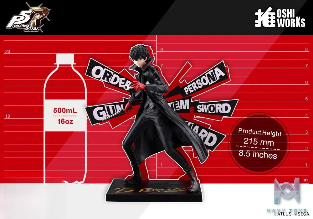 Kotobukiya – OSHI WORKS Persona 5 Royal Joker Complete Figure (Licensed)
