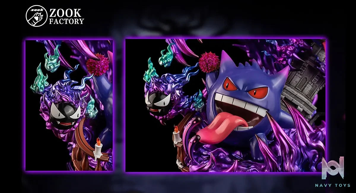 ZooK Factory Studio – Pokemon Gengar Evolution Set
