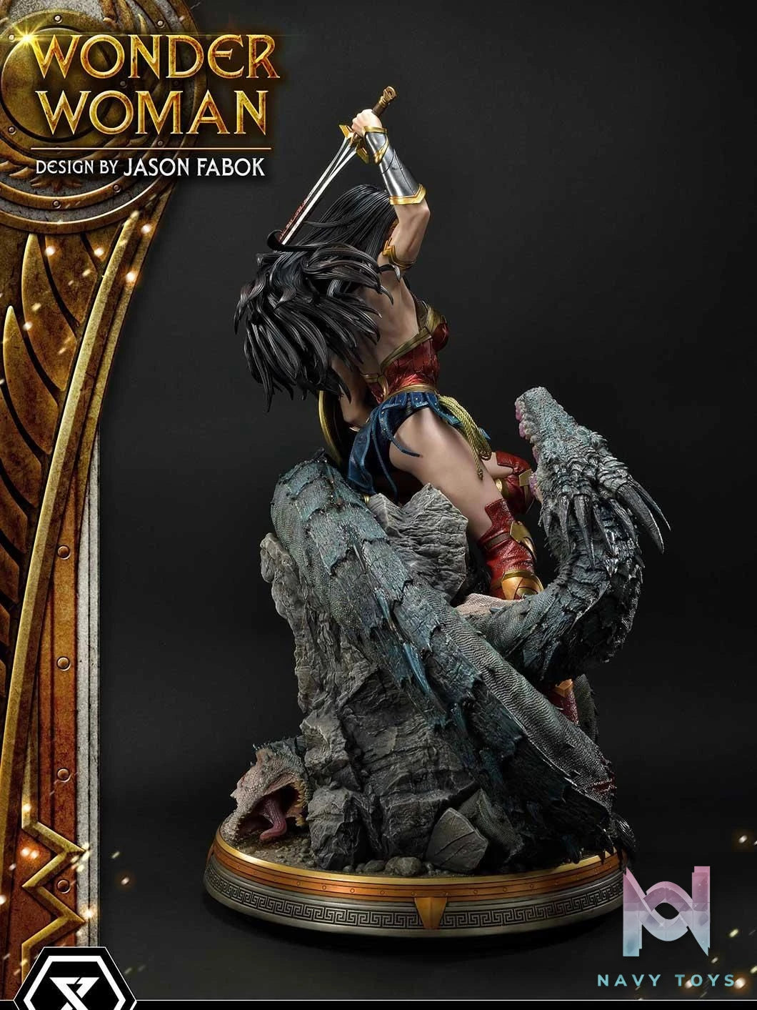 Wonder Woman Versus Hydra - Wonder Woman - Prime 1 Studio (MMDC - 48EXS) resin statue Prime 1 Studio anime figure