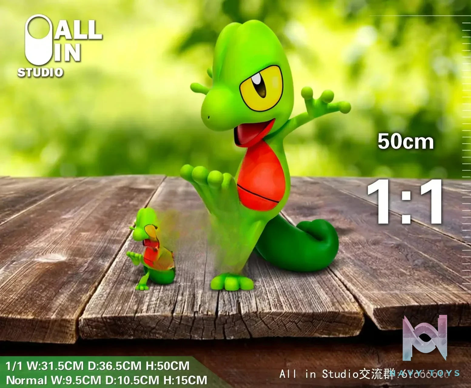 ALL IN Studio – Pokemon Treecko