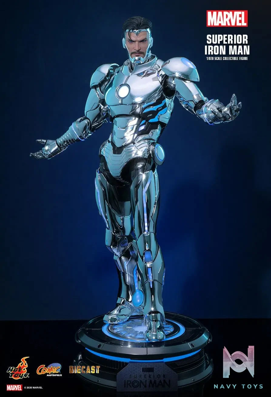 Hottoys – Marvel Comics Superior Iron Man 1/6th scale Collectible Figure CMS026D73 (Licensed)