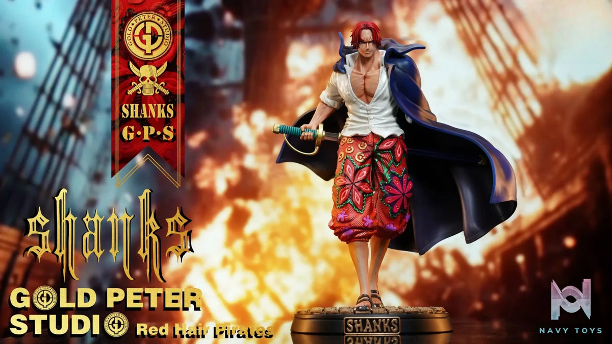 Gold Peter Studio – Shanks Red Hair Pirates One Piece
