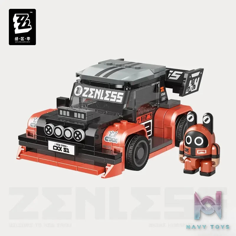 miHoYo – Zenless Zone Zero Speed Legend Series Bangboo Toy Car Building Blocks (Licensed)