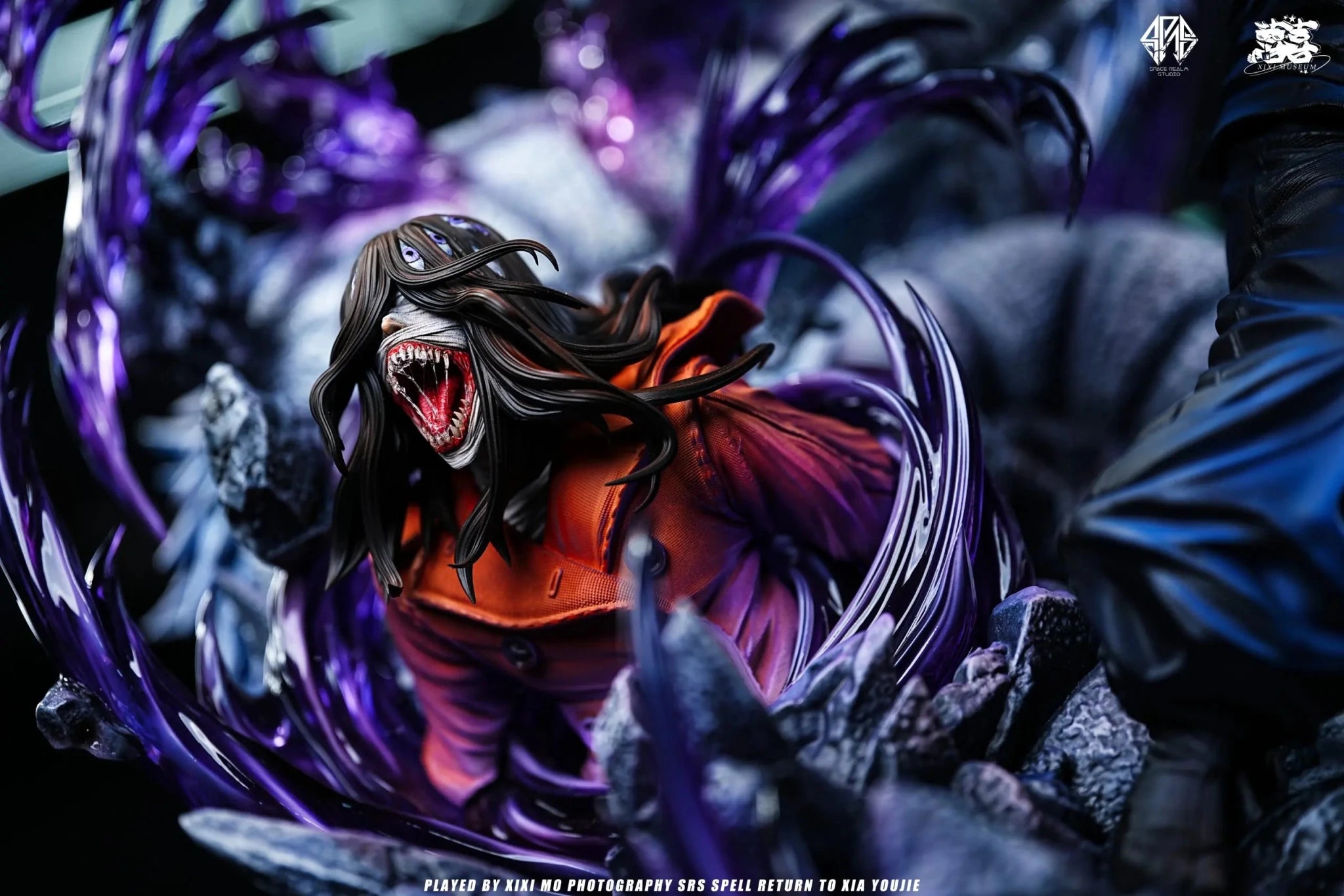 Space Realm Studio - The Four Special Grade Jujutsu Sorcerers Series Geto Suguru Jujutsu Kaisen resin statue Navy Toys anime figure