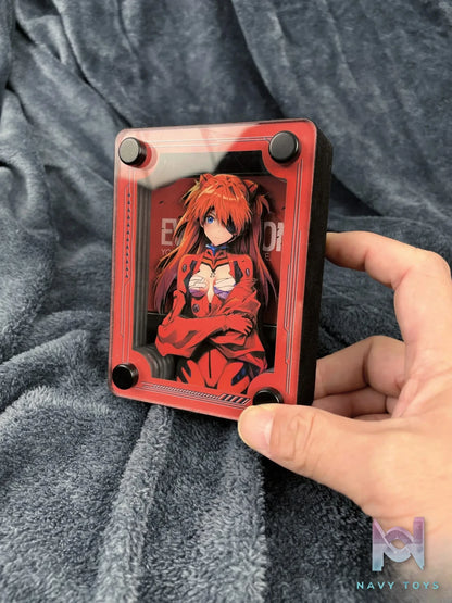 MengMengJiang Studio – Neon Genesis Evangelion Asuka 3D Card Brick