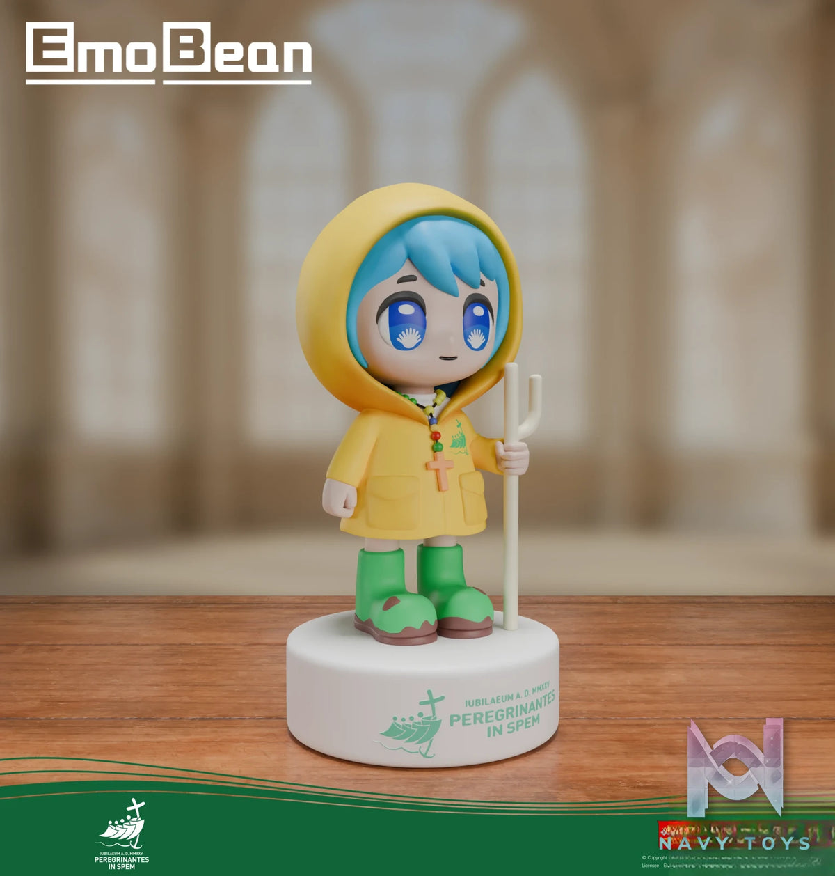 EmoBean – Mascot for Expo 2025: Vatican Doll LUCE (Licensed)