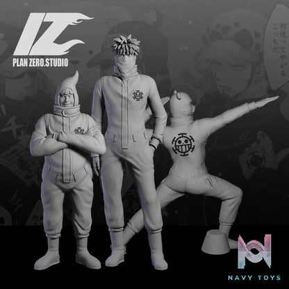PZ Studio – One Piece POP Sitting 3rd Heart Pirates