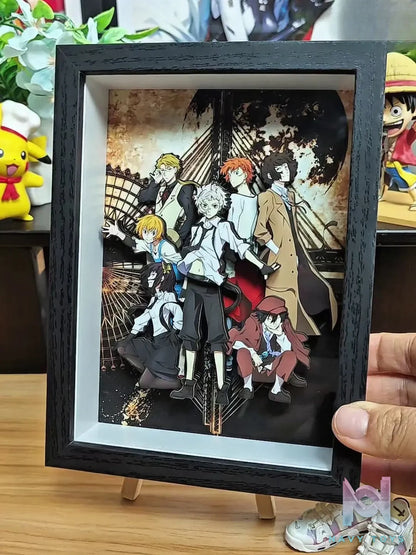 KALA HOME Studio – Bungo Stray Dogs Multiple Characters #01 3D Decorative Painting Bungo Stray Dogs