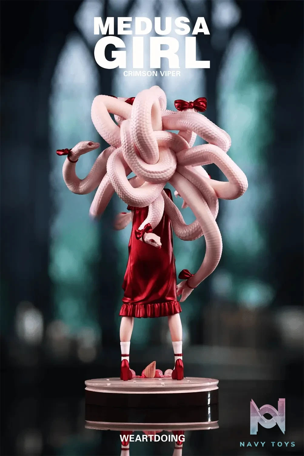 WeArtDoing Studio – Medusa Girl-Green Viper X Crimson Viper (Licensed)