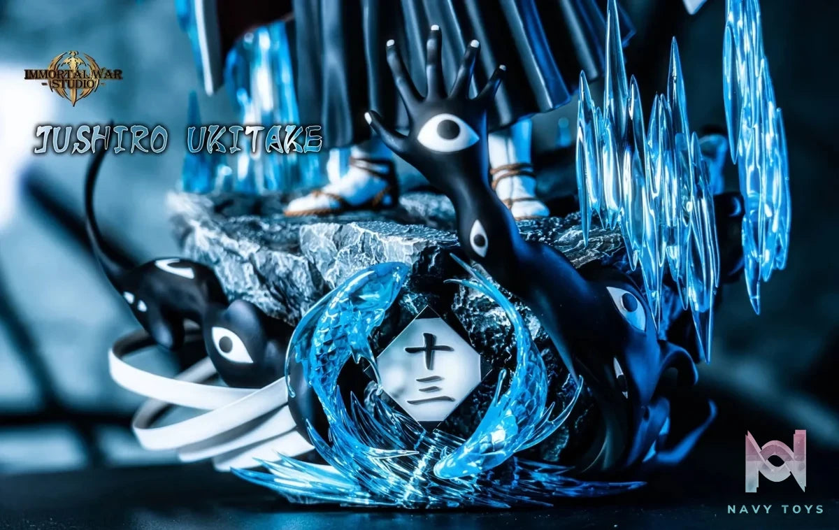 I.W Studio - Bleach: Thousand - Year Blood War Gotei 13 Series 11 Jūshirō Ukitake resin statue Navy Toys anime figure