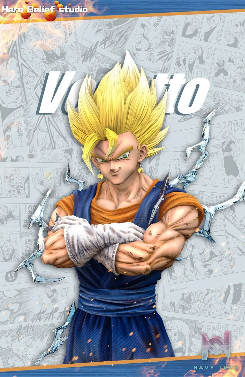 Vegito - Dragon Ball - Hero Belief Studio resin statue hero belief studio anime figure