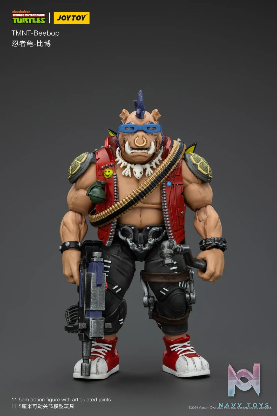 JOYTOY Studio – TMNT Beebop Rocksteady JT8476 JT8469 (Licensed)