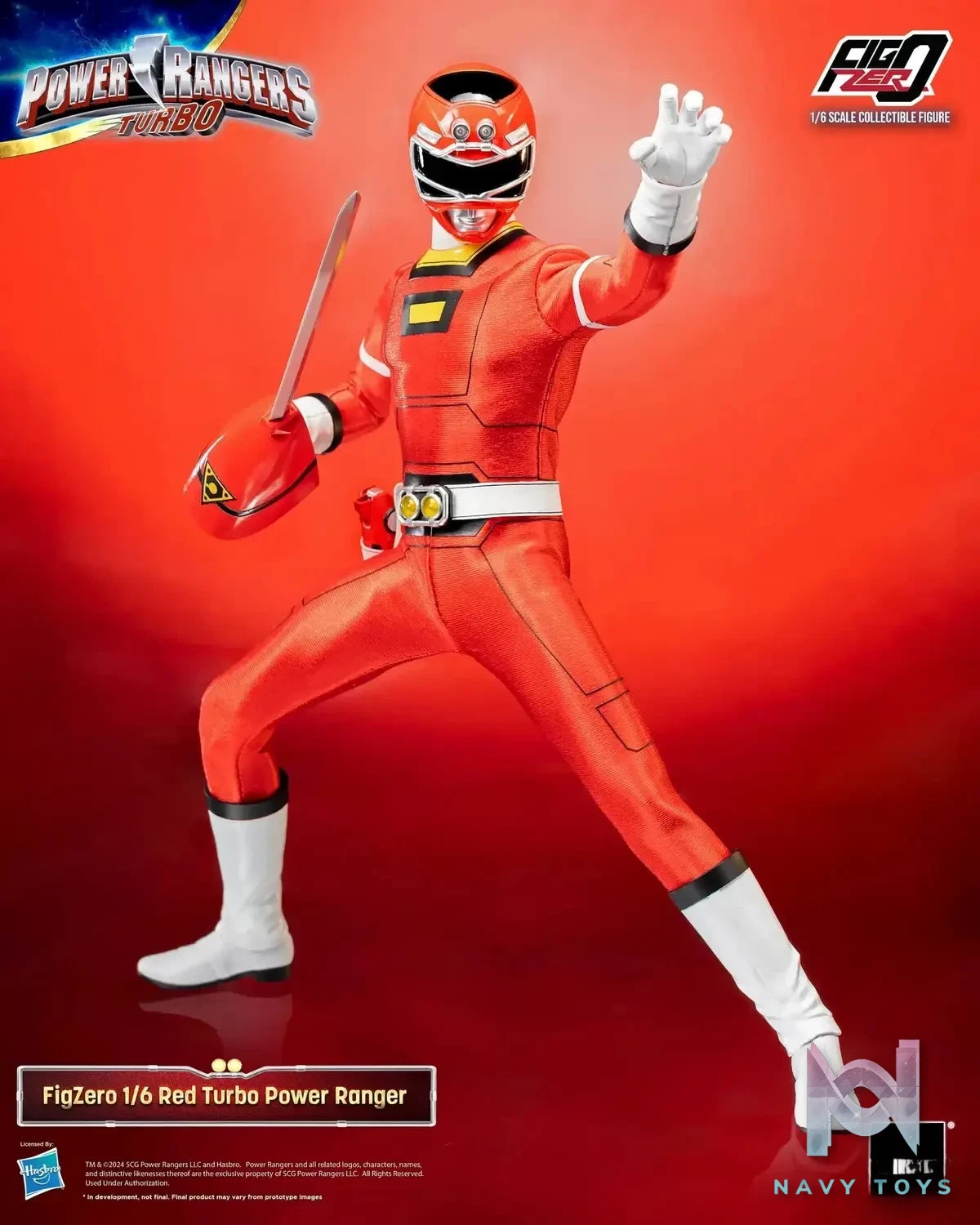 Threezero – Super Hero 1/6 Mighty Morphin Power Rangers Set 3Z08180W0 (Licensed)
