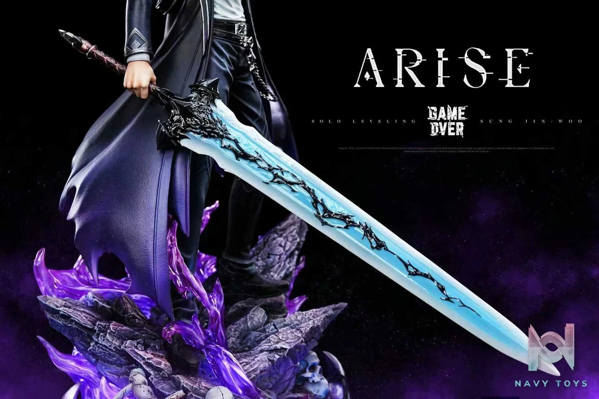 Shadow Monarch Sung Jin - Woo resin statue Game Over Studio anime figure
