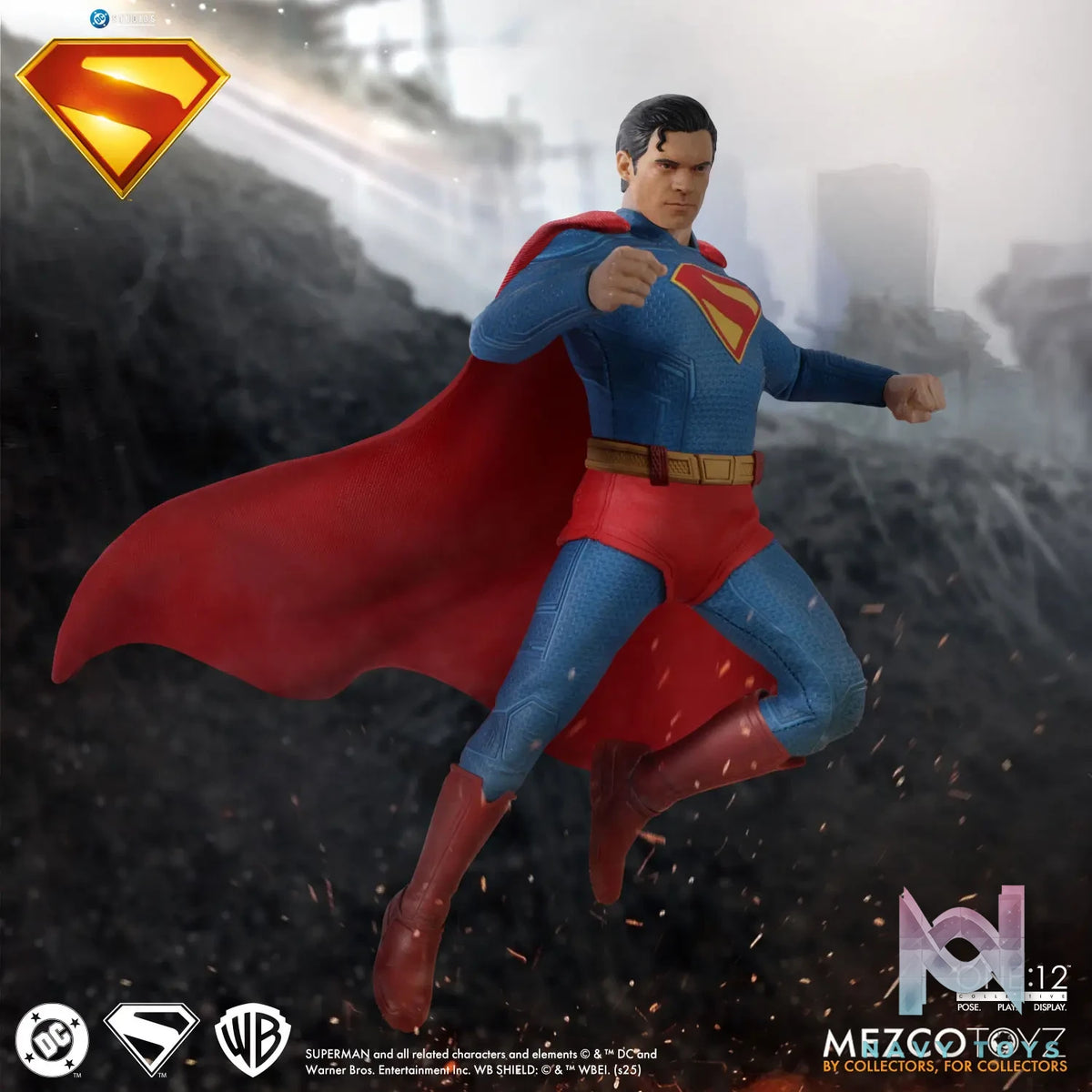 Mezco Studio – Superman (2025) One:12 Collective Superman Action Figure (Licensed)