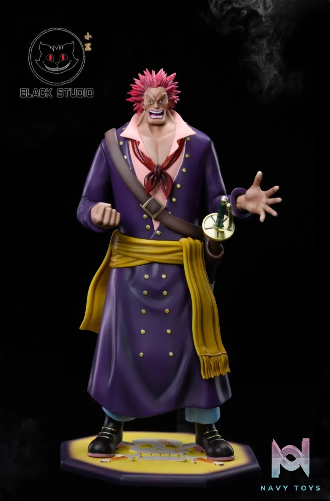 Black Studio – One Piece Red Hair Pirates Yasopp And Rockstar