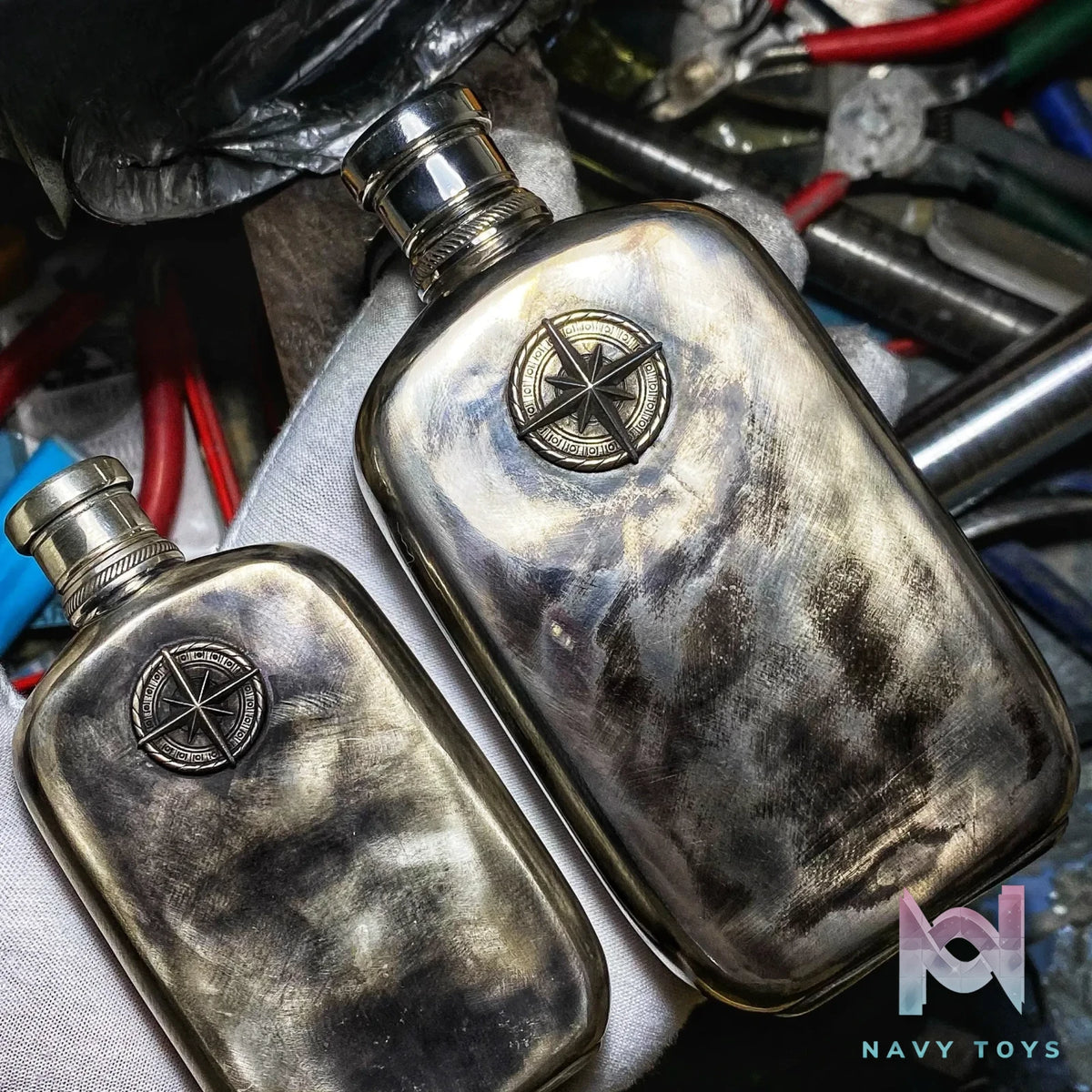 Raven Studio (silver jewelry) – Original Exclusive “Lighthouse” Travel Flask Original