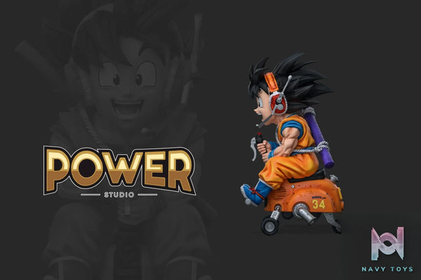Power Studio – Goku Driving a Vehicle Dragon Ball