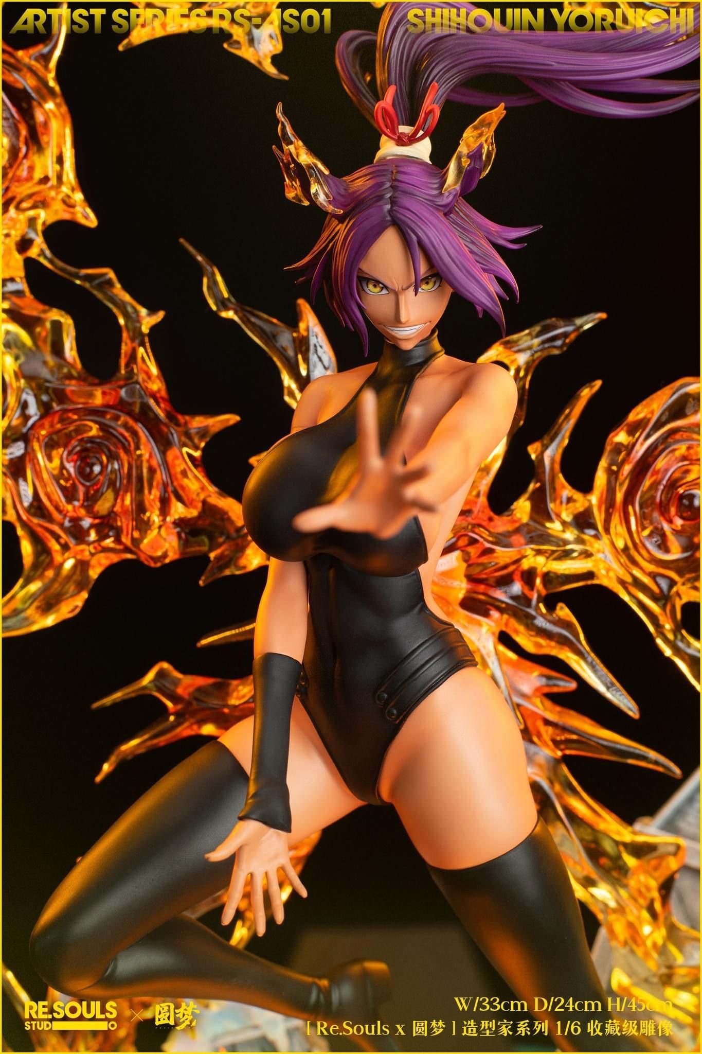 Shihouin Yoruichi - Bleach - Re.Souls Studio x Yuanmeng Studio resin statue Re.Souls Studio x Yuanmeng Studio anime figure