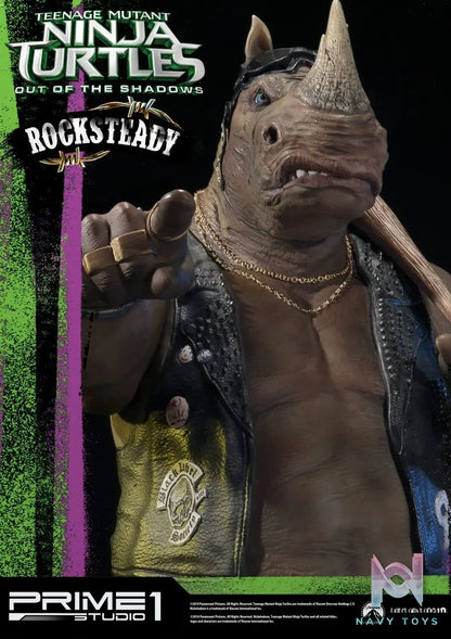 Prime 1 Studio – Premium Masterline Teenage Mutant Ninja Turtles: Out of the Shadows (Film) Rocksteady PMTMNT-02 (Licensed)