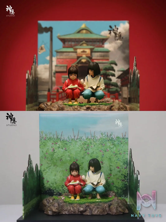 Haku & Chihiro - Spirited Away - ShenYin Studio resin statue shenyin studio anime figure
