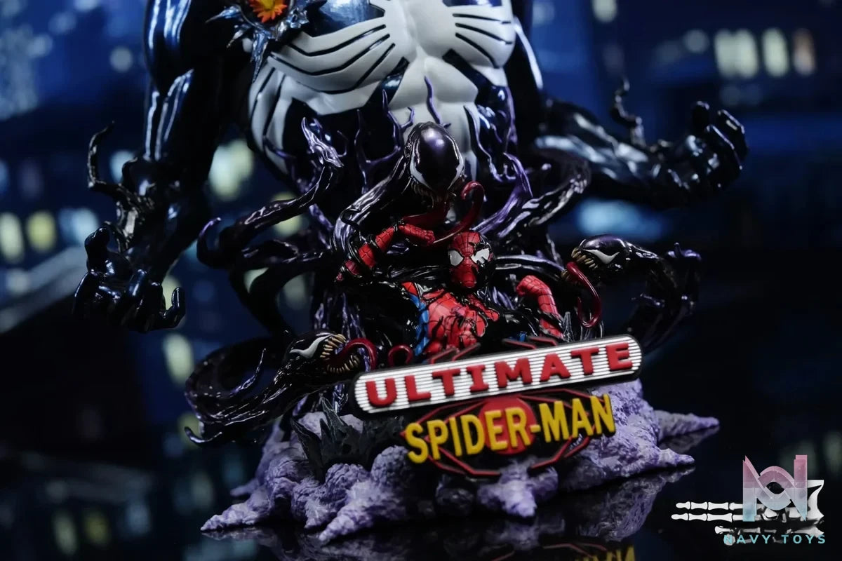 27abyss Studio - Marvel Spider - Man Bust Series 2 Symbiosis resin statue Navy Toys anime figure