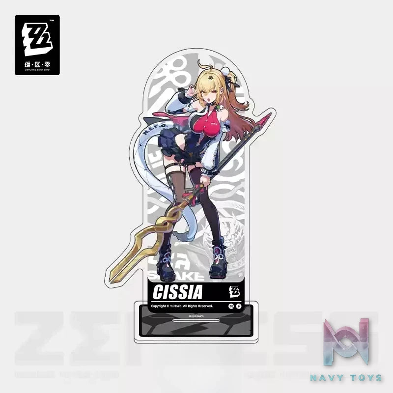 miHoYo – Zenless Zone Zero Standing Picture Series Acrylic Stand Metropolis Order Division Cissia (Licensed)