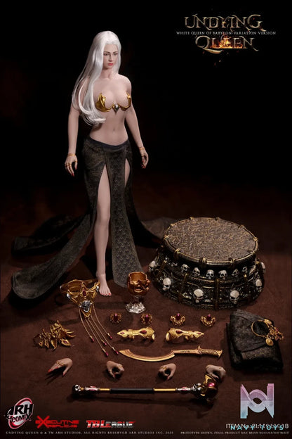 TBLeague – WHITE QUEEN OF BABYLON official version/variation version 1/6 Scale Action Figure PL2025-229A & PL2025-229B (Licensed)