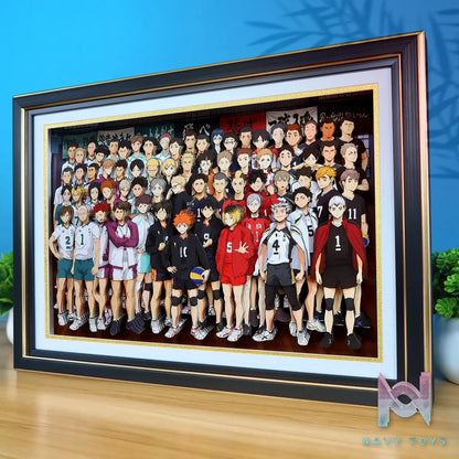KALA HOME Studio – Haikyu!! Multiple Characters #12 3D Decorative Painting Haikyu!!