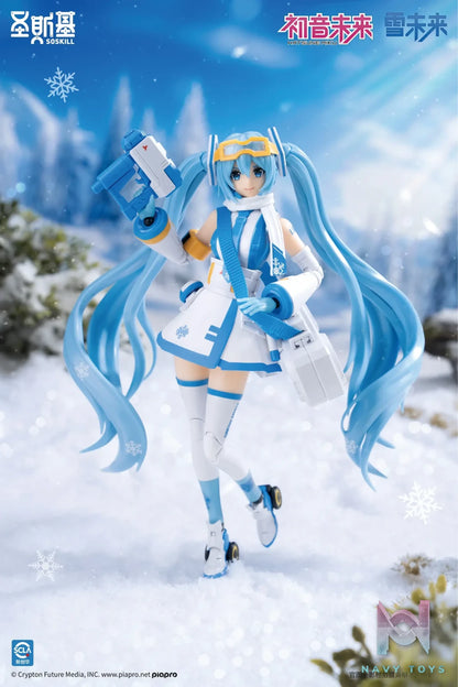 SOSKILL – Hatsune Miku Snow Miku Mecha Girl Model Kit SSK-MIKU03 (Licensed)