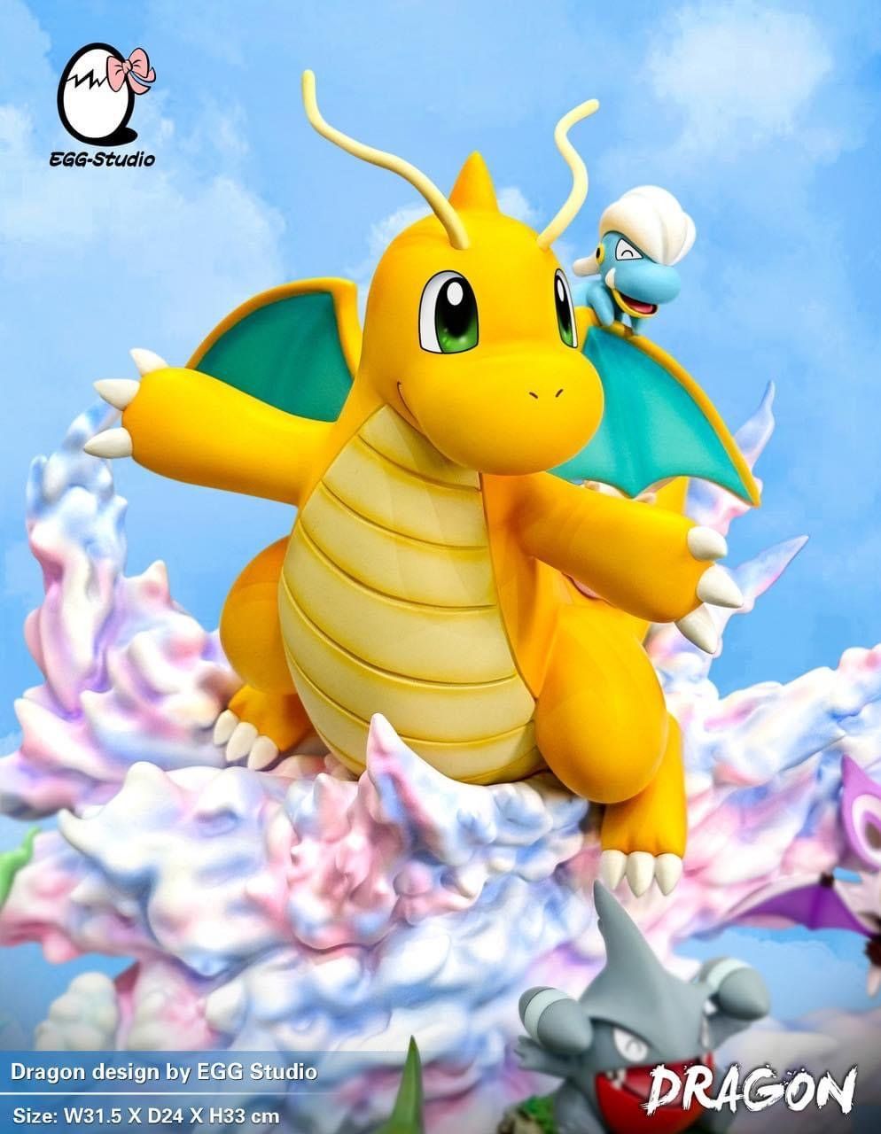 Dragon Group - Pokemon - Egg Studio resin statue egg studio anime figure