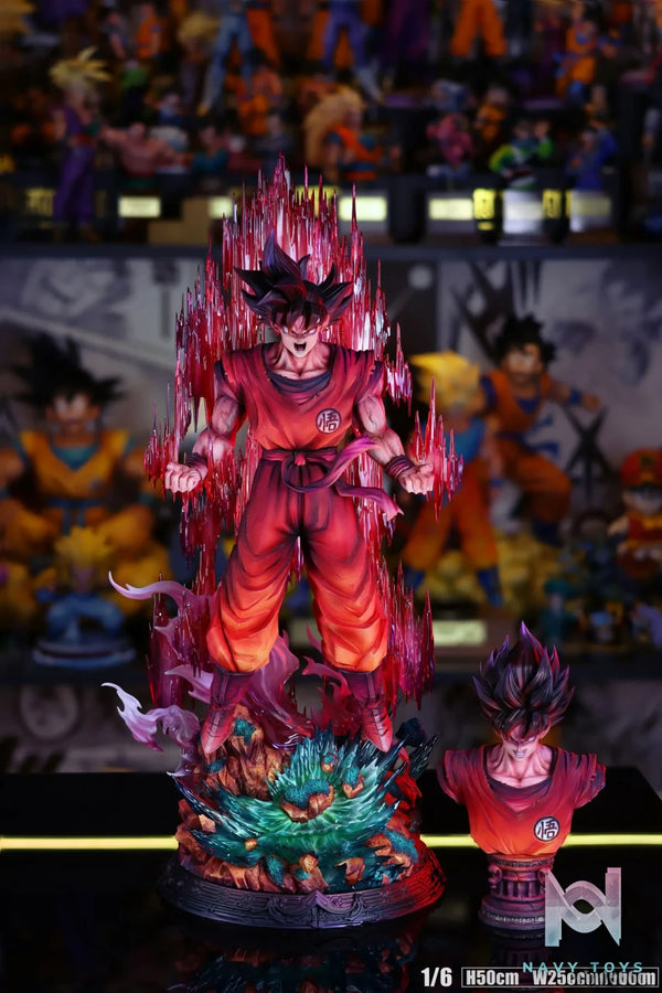 YUN QI Studio – Kaio-ken Goku 1/6 Dragon Ball