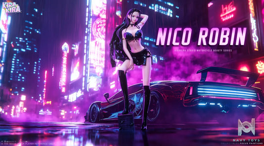 KiraKira Studio – Costume Series 01 Nico Robin Biker Jacket One Piece