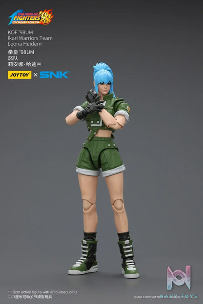 JOYTOY – 1/18 The King of Fighters 98 UM Ikari Team Leona Heidern & Ralf Jones & Clark Still JT01703 JT01710 JT01727 (Licensed)