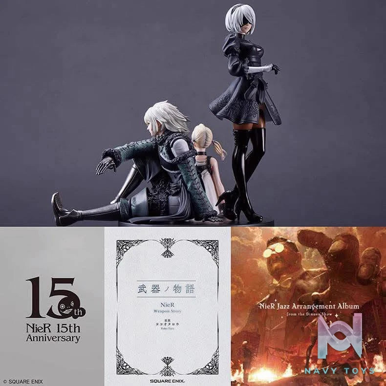 NieR:Automata 15th Anniversary Set resin statue Square Enix anime figure