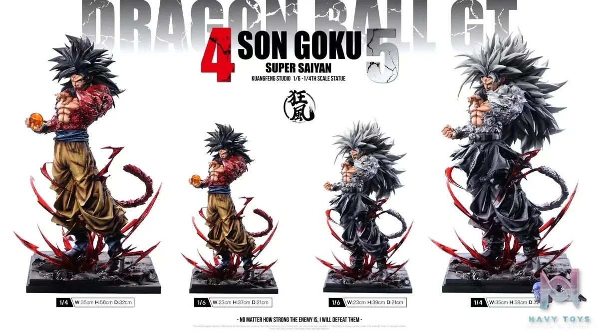 Son Goku - Dragon Ball - Kuang Feng Studio resin statue Navy Toys anime figure