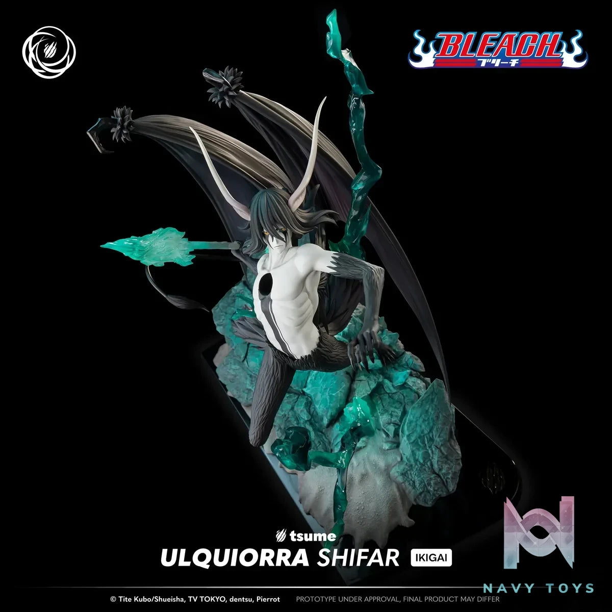 Tsume Studio - Bleach ULQUIORRA SHIFAR IKIGAI (Licensed) resin statue Navy Toys anime figure