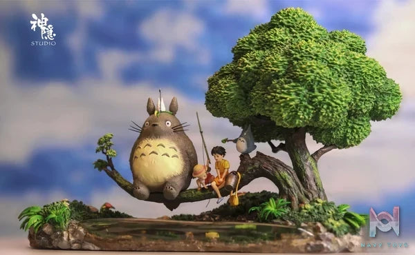 Shen Yin Studio - My Neighbor Totoro The cozy moments of midsummer resin statue Navy Toys anime figure