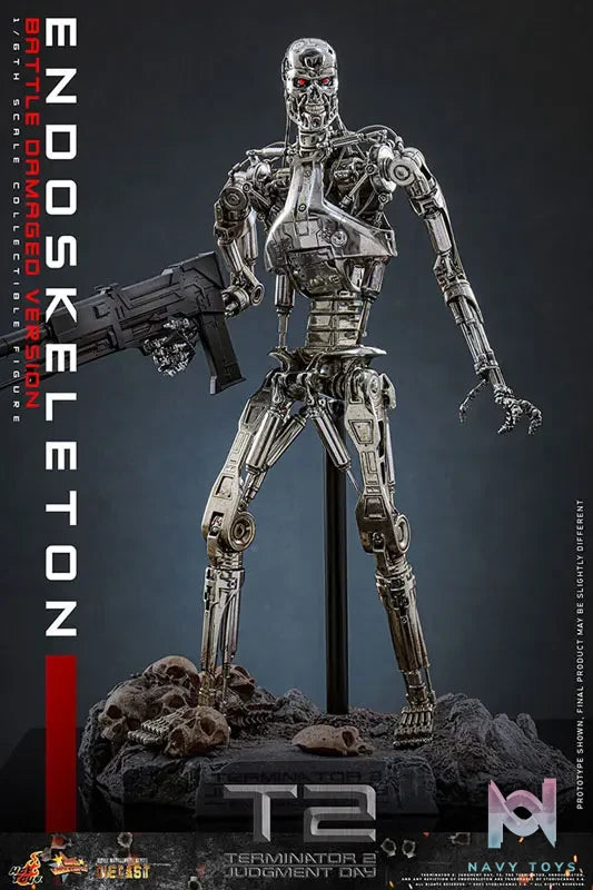 HOTTOYS – Movie Masterpiece DIECAST 1/6 Endoskeleton (Battle Damage) MMS840D77 (Licensed)