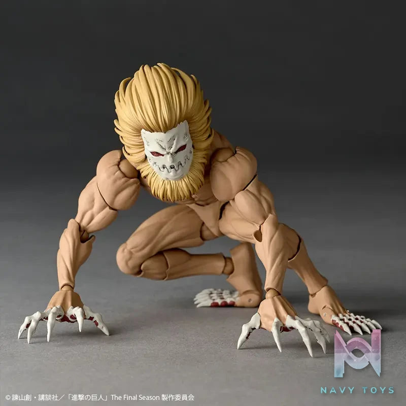 Kaiyodo – Revoltech Amazing Yamaguchi Attack on Titan Jaw Titan (Licensed)