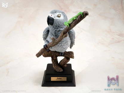 Xing Tou Yi He Studio – Jungle Catalog 004 Psittacus erithacus African Grey Parrot Juan (Licensed)