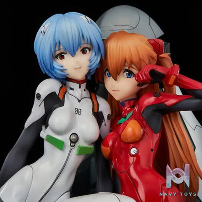 Union Creative – Neon Genesis Evangelion Rei X Asuka – twinmore Object – Complete Figures (Licensed)