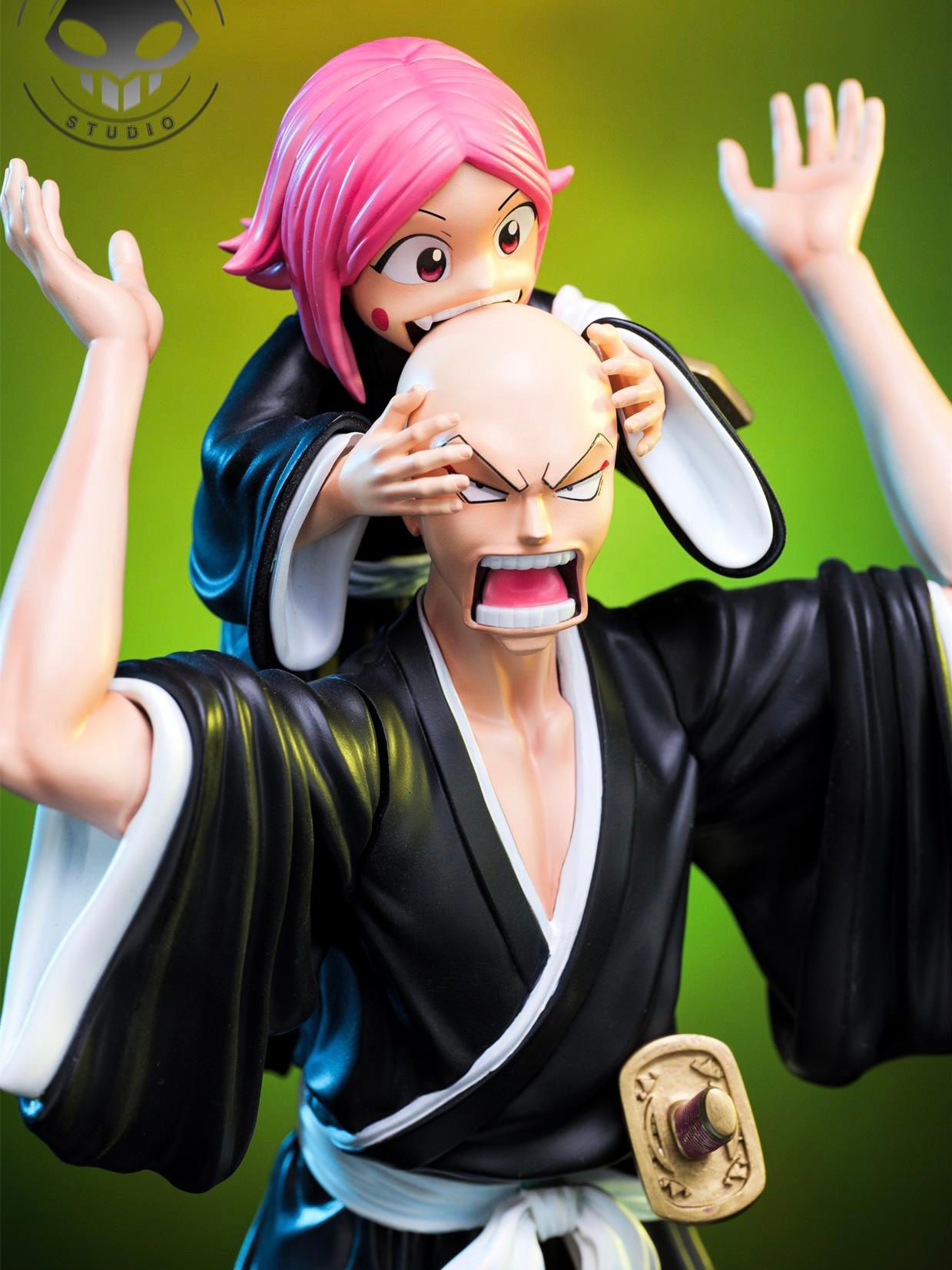 Ikkaku Madarame & Yachiru Kusajishi - Bleach - OPP Studio resin statue opp studio anime figure